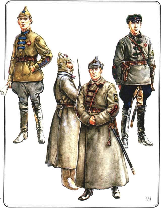 Гражданская война в России 1917 - 1922. Красная Армия