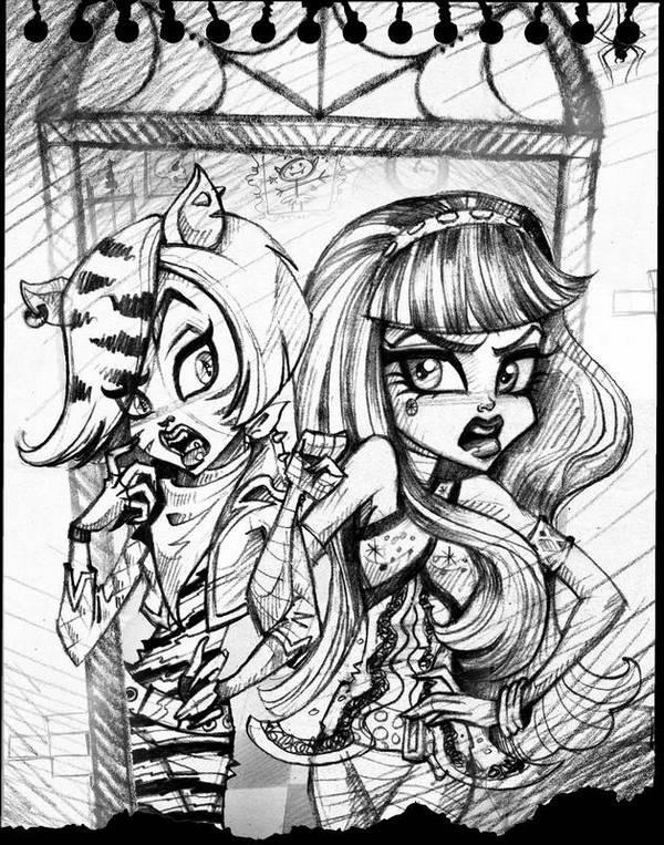 Monster High. Школа монстров. Загадка новой ученицы